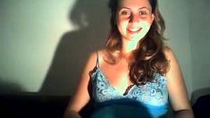 Preggo Girl In Webcam