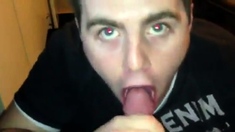 Blowjob And Cum In His Mouth