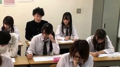 Japanese Bus Girls In Uniform Public 240293