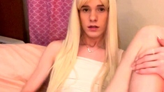 Solo webcam tranny masturbation