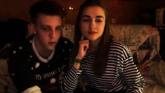 amateur teen couple fuck on webcam