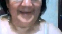 ecuadorian granny watching my cock