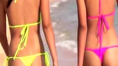 Sexy Young Thai Girls In Thong Bikini