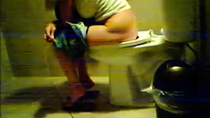 Hidden Cam Captures Women on the Toilet
