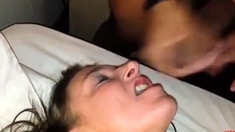 Hubby Tells His Girl To Swallow Cum