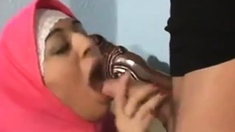 Sexy Turkish Girl Enjoying The Fuck And Sucking Him Off